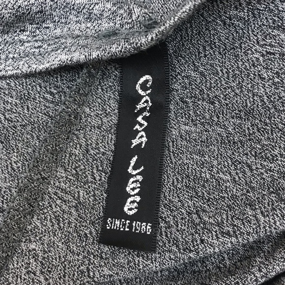 Casa Lee Grey Dolman Tunic - L - Picture 5 of 6